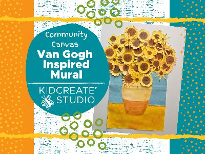 FREE Community Canvas Van Gogh Inspired Mural (2-99y)