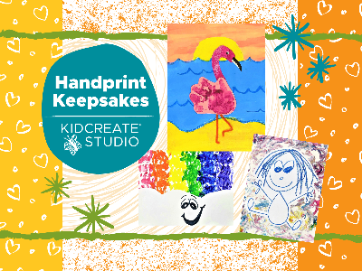 Handprint Keepsakes Art Camp (4-9y)
